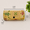 Picture of Handcrafted Kantha Stitch Eyeglasses / Sunglass Case – Beige Multi-Color Floral Motif