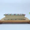Picture of Handcrafted Multi-Colour Handloom Fabric Double-Zipper Wallet – Santiniketan Long Clutch Pouch